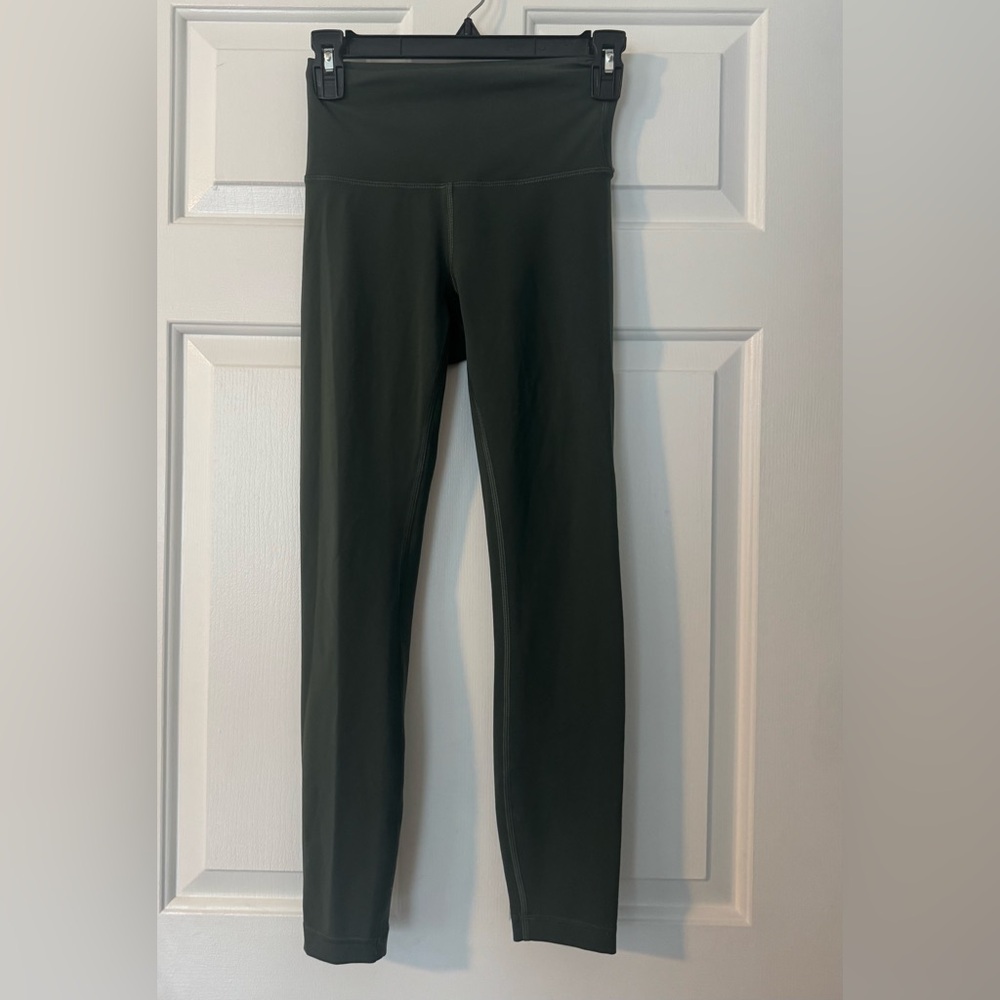 Army Green Lululemon Leggings